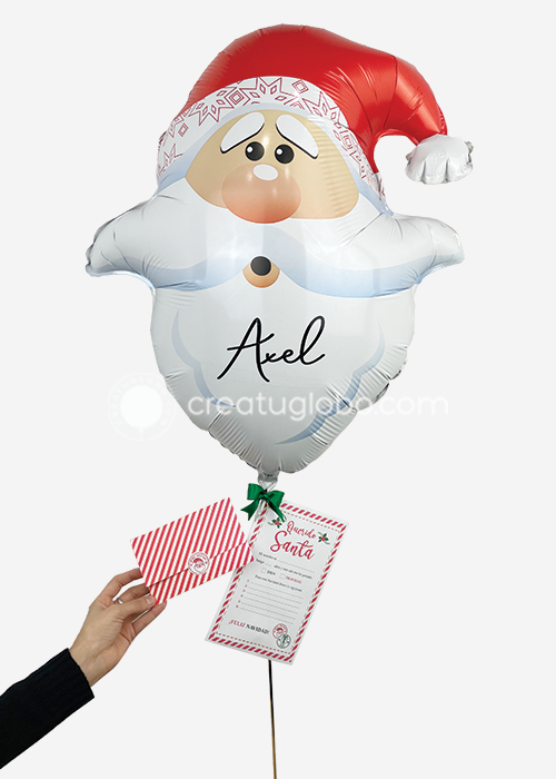 Globo Santa + carta