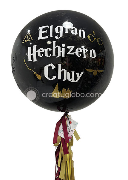 Globo burbuja de Harry Potter  Temática de harry potter, Globos,  Decoraciones de globos para fiesta