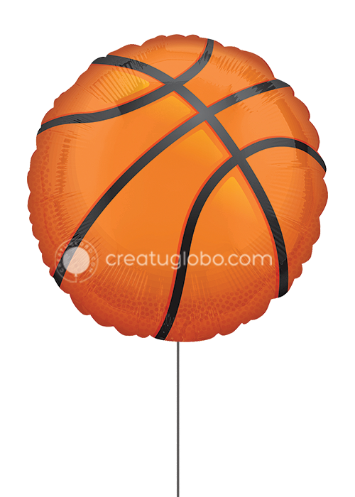 Globo metalico basketball 36in